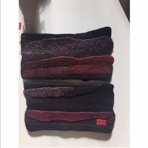 NWT Joi Rae textile fingerless gloves